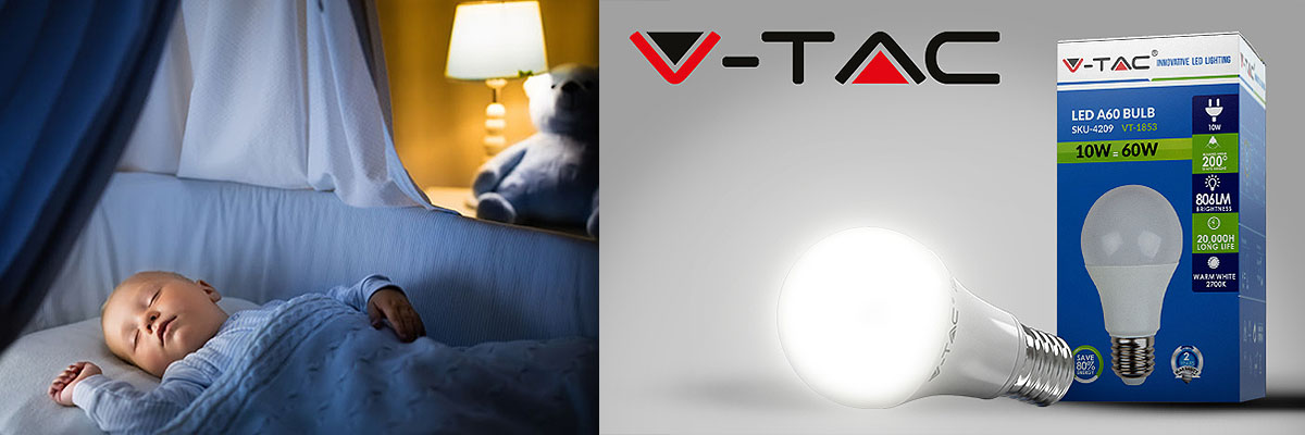 LED-Lampen von V-TAC Für ruhige Babys