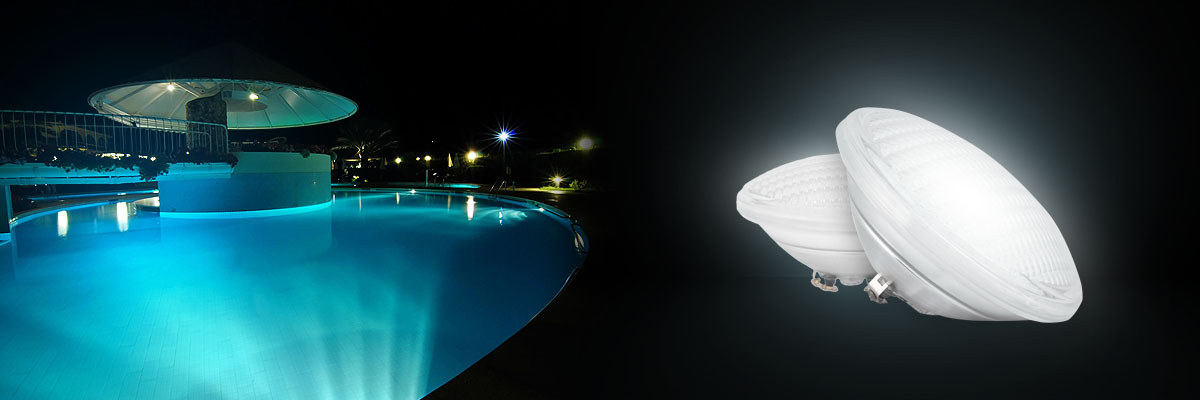 LED-Beleuchtung für Schwimmbäder